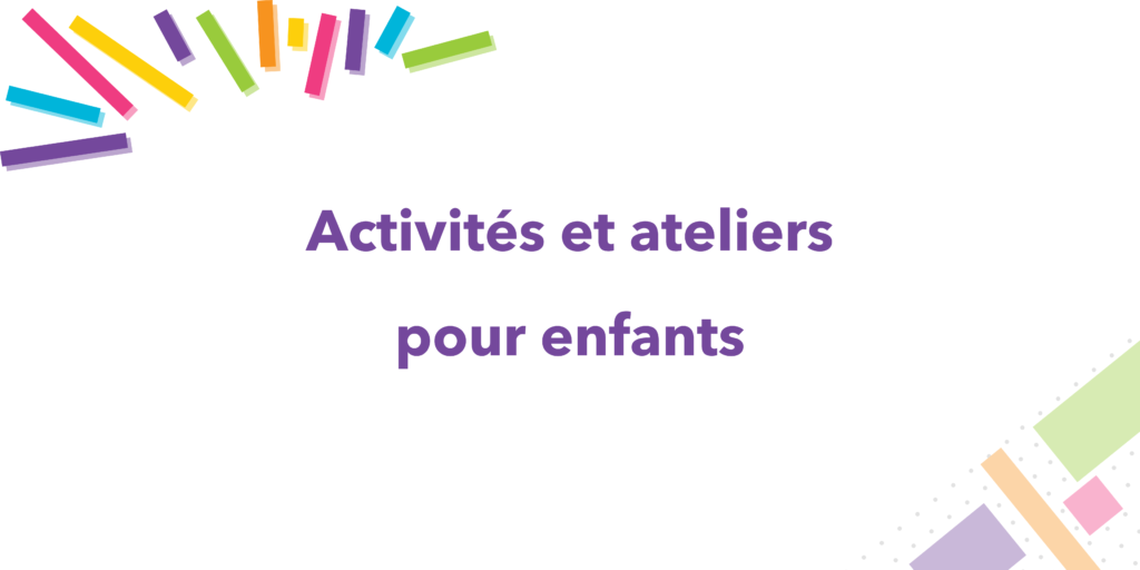 Bannière site - Activités enfants